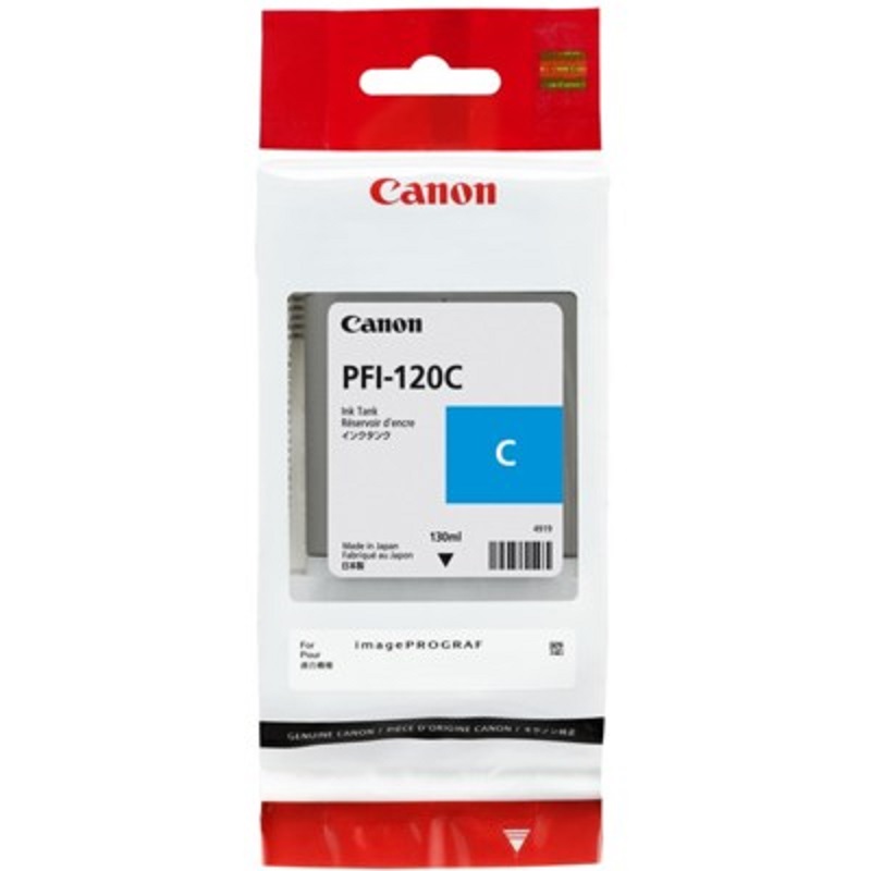 CARTUCHO CANON TINTA PFI-120 130ML CYAN 2886C001 - 1