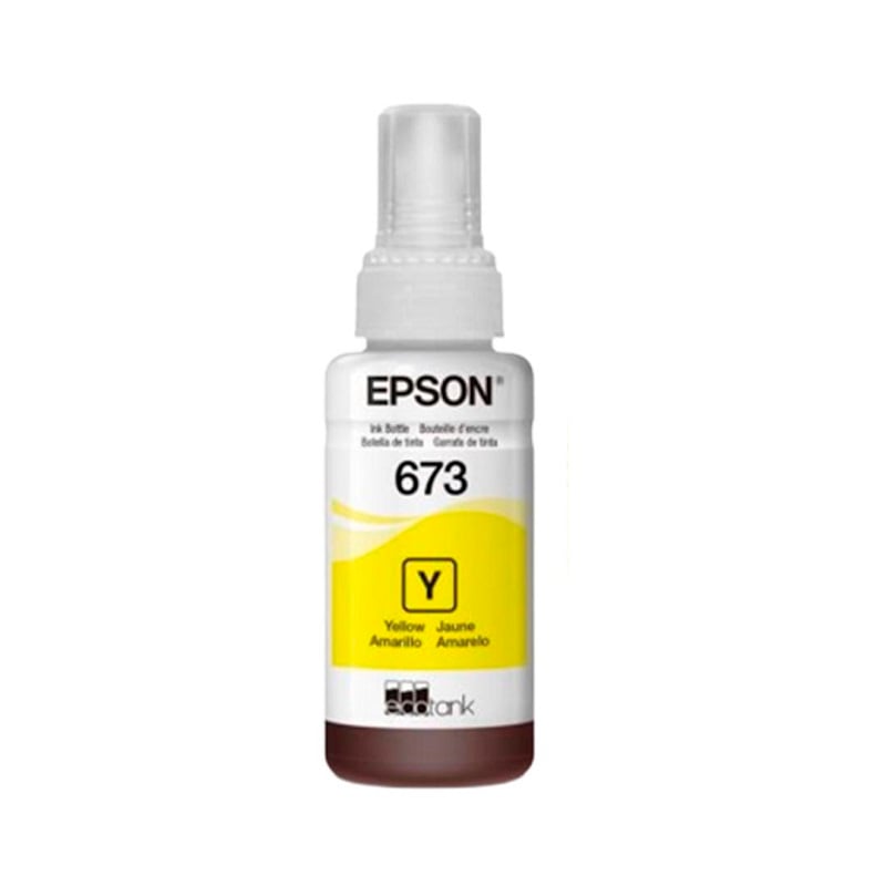 BOTELLA TINTA EPSON T673 70ML PÁG. 2.200 AMARILLO T673420-AL - 2