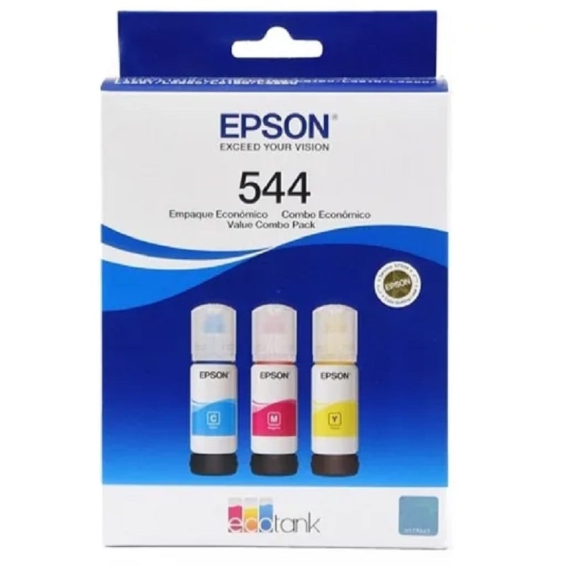 BOTELLA TINTA EPSON T544 65ML PÁG. 4.500 C-M-A T544520-3P - 1