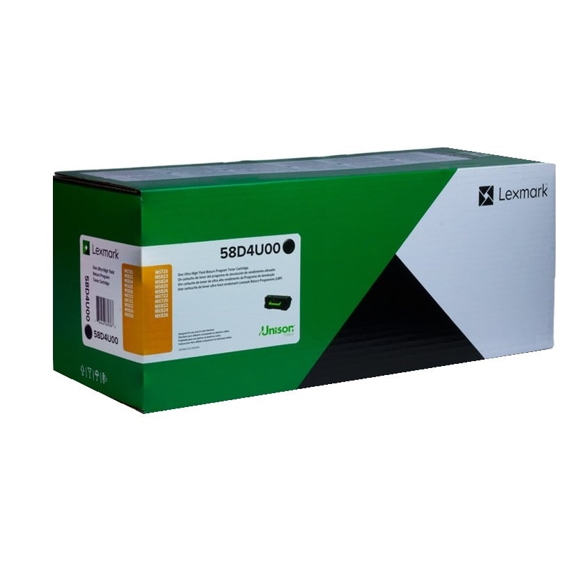 CARTUCHO LEXMARK TÓNER 58D4U00 PÁG. 55.000 NEGRO - 2