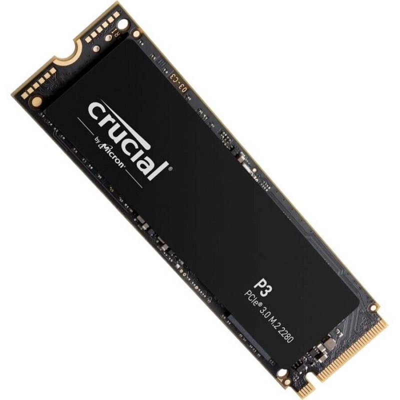 UNIDAD SSD CRUCIAL P3 4TB M.2 22X80 PCIE G3 X4 LEC 3500MB/S ESC 3000MB/S - 1