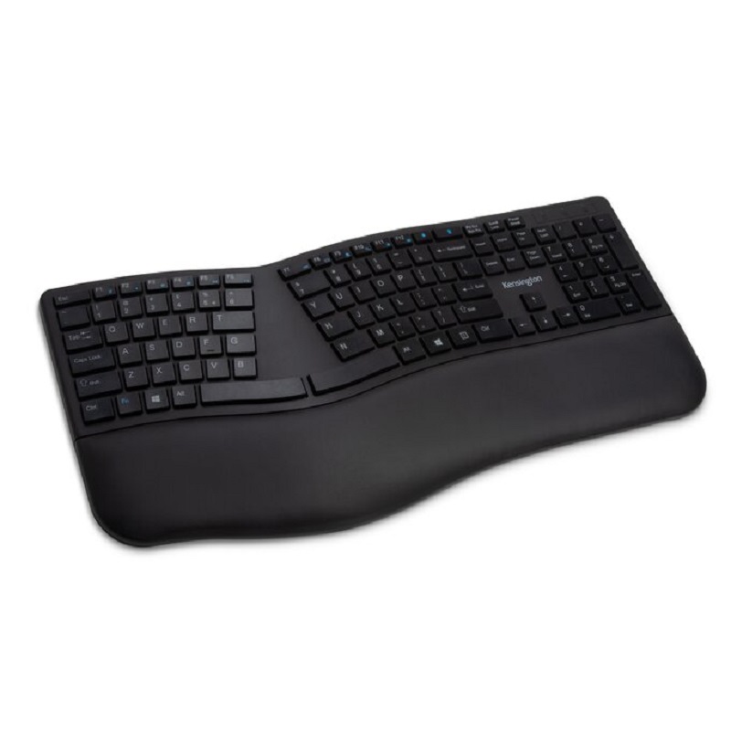 TECLADO KENSINGTON K75401ES PRO FIT INALÁMBRICO ERGONÓMICO BT USB NEGRO - 1
