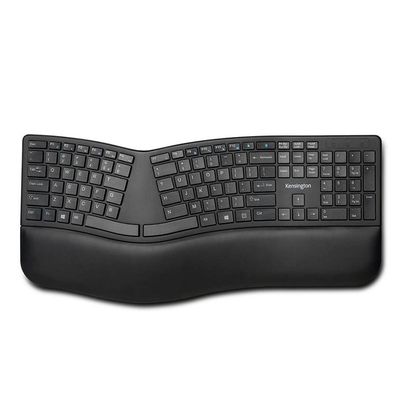 TECLADO KENSINGTON PRO FIT ERGONÓMICO INALÁMBRICO ESPAÑOL NEGRO - 1