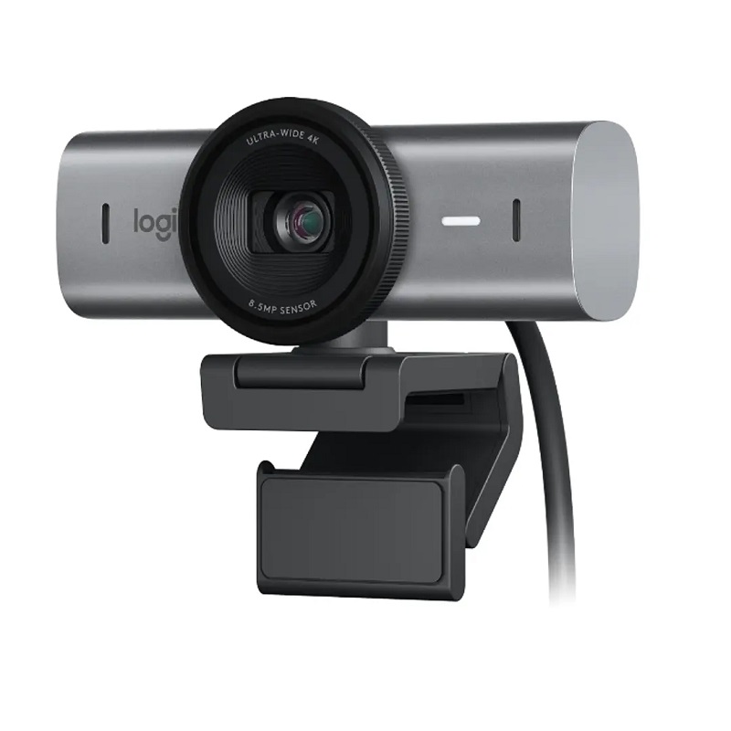 CAMARA WEB LOGITECH MX BRIO 4K 8.5MP MICRÓFONO USB C GRIS - 1