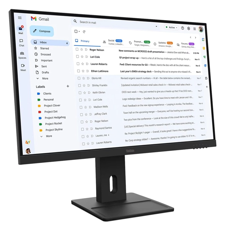 MONITOR LENOVO THINKVISION E27-40 27´´1920X1080 HDMI/DP/VGA 100HZ - 1