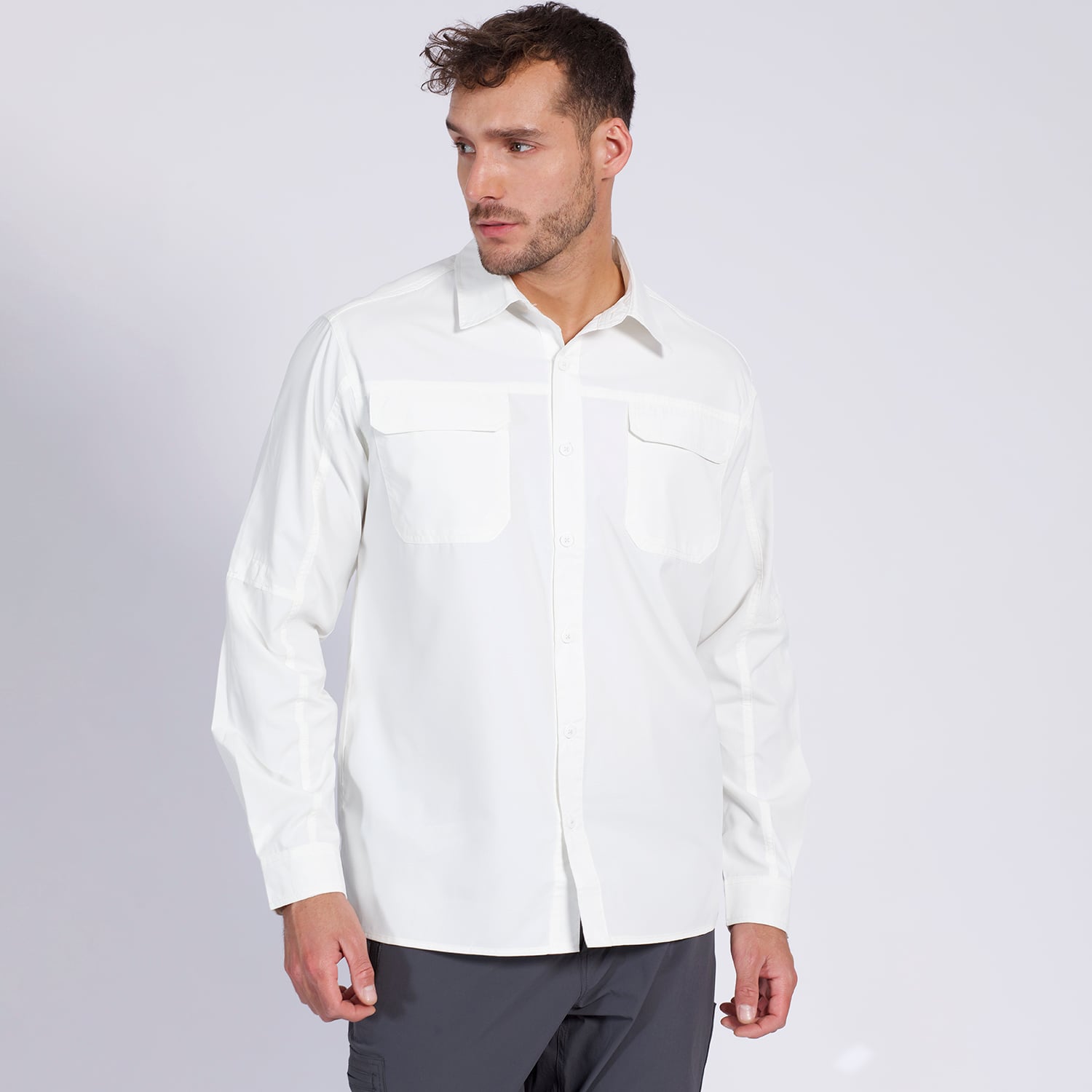 CAMISA OUTDOOR INSITUCIONAL HOMBRE - 1