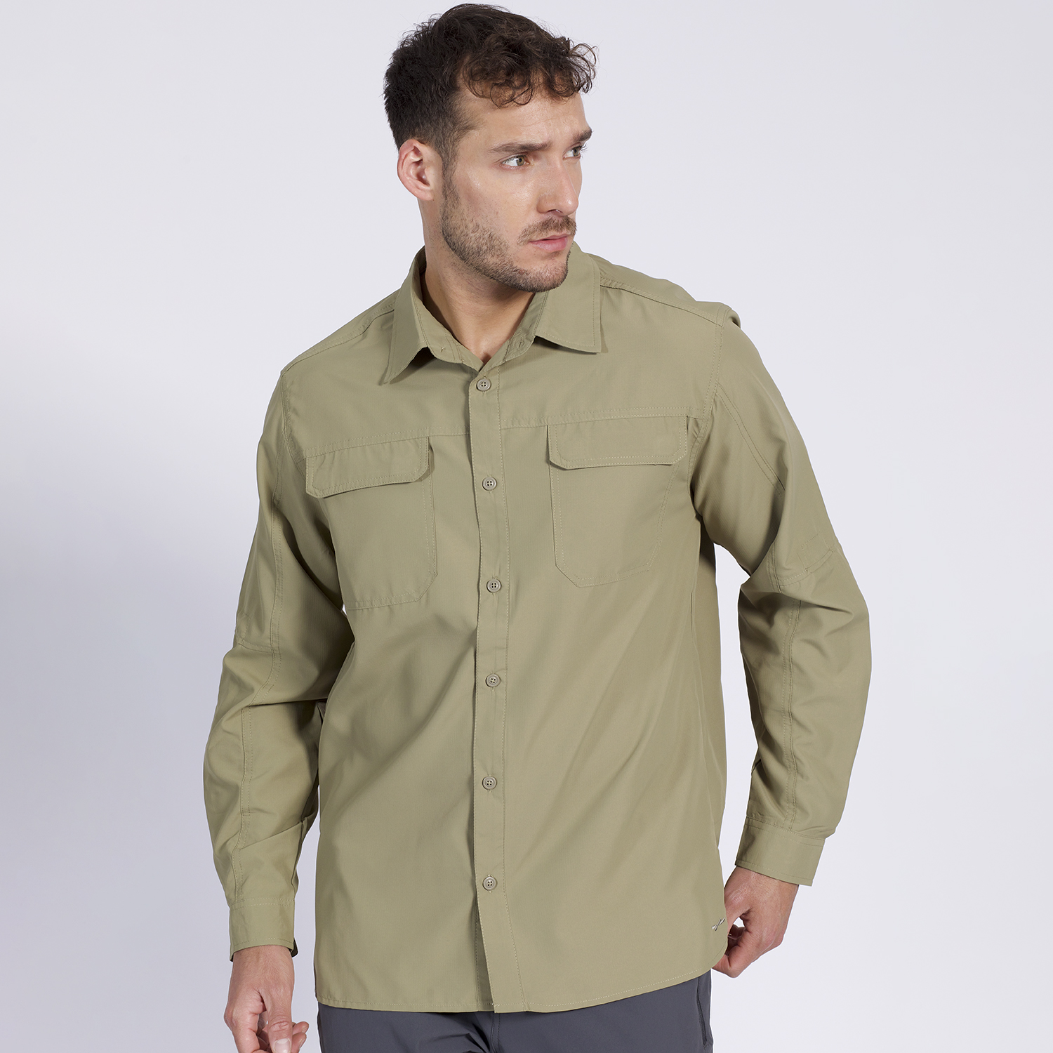 CAMISA OUTDOOR INSITUCIONAL HOMBRE - 1