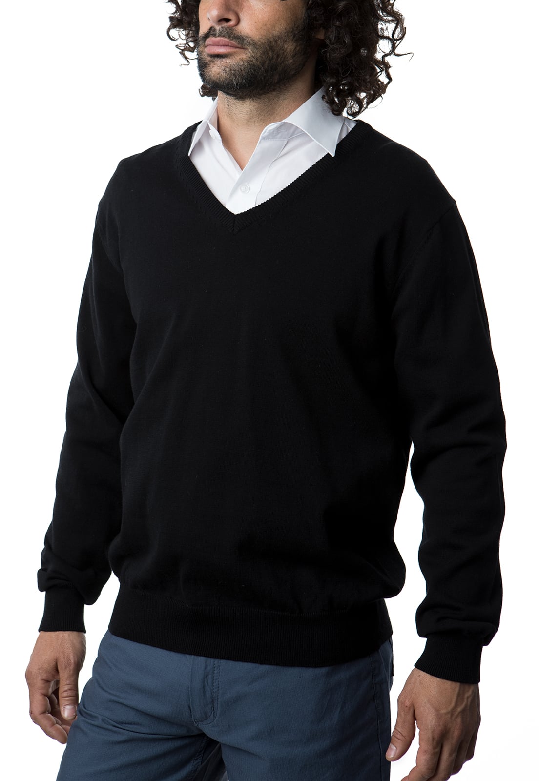 SWEATER CLÁSICO CUELLO V KOTTING - 3