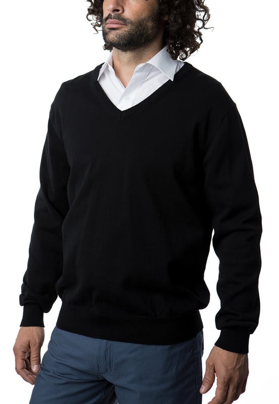 SWEATER CLÁSICO CUELLO V KOTTING - 4