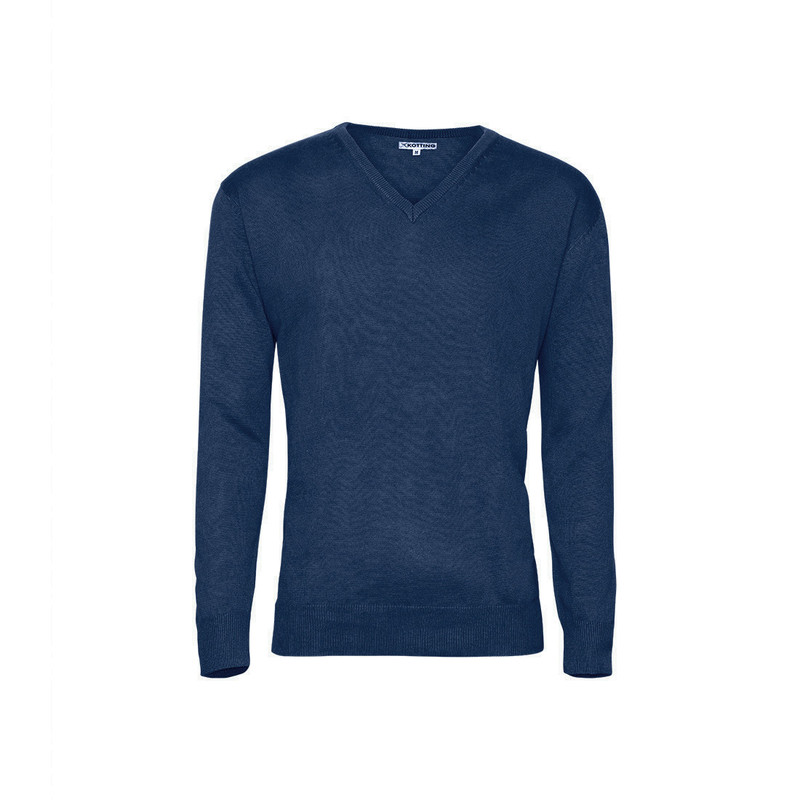 SWEATER CLÁSICO MANGA LARGA CUELLO V - 1