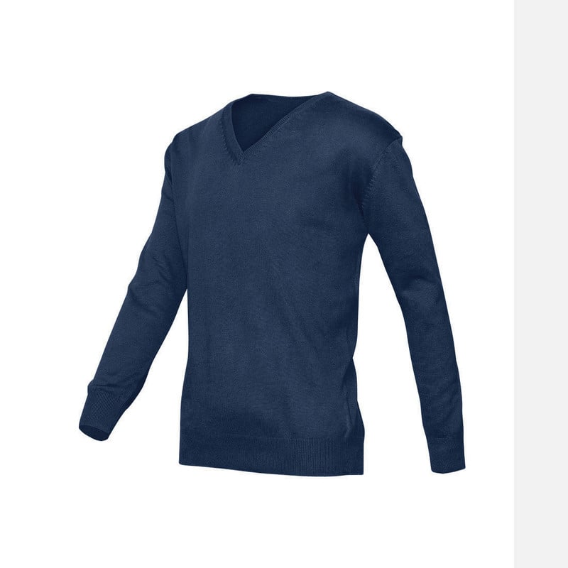 SWEATER CLÁSICO MANGA LARGA CUELLO V - 3