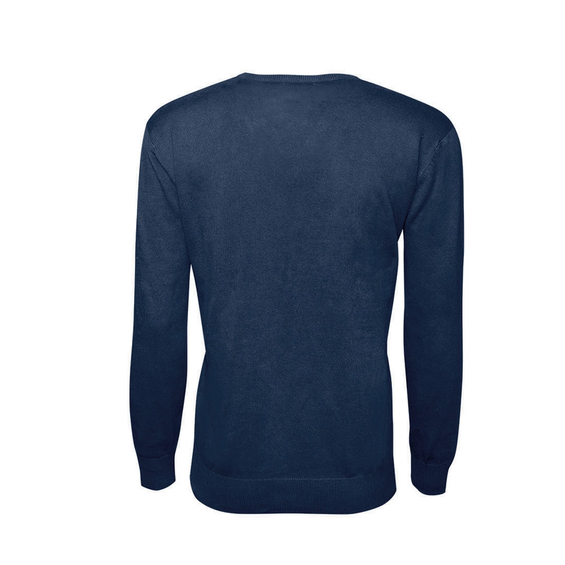 SWEATER CLASICO CUELLO V - AZUL - 4XL - 2