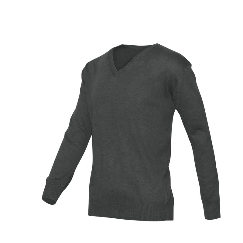SWEATER CLÁSICO MANGA LARGA CUELLO V - 2