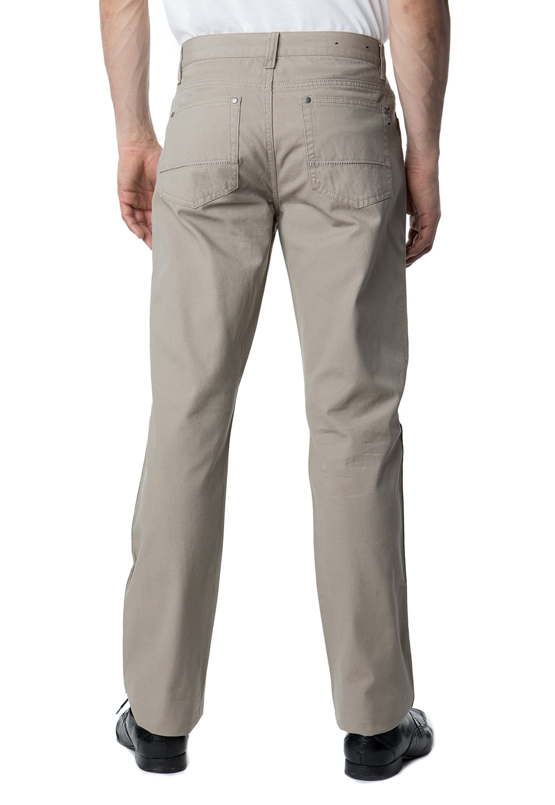 PANTALÓN HOMBRE KOTTING BEIGE CANVAS 5 BOLSILLOS - 2
