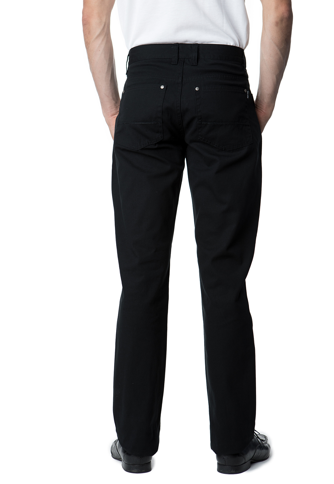 PANTALÓN HOMBRE KOTTING NEGRO CANVAS 5 BOLSILLOS - 2