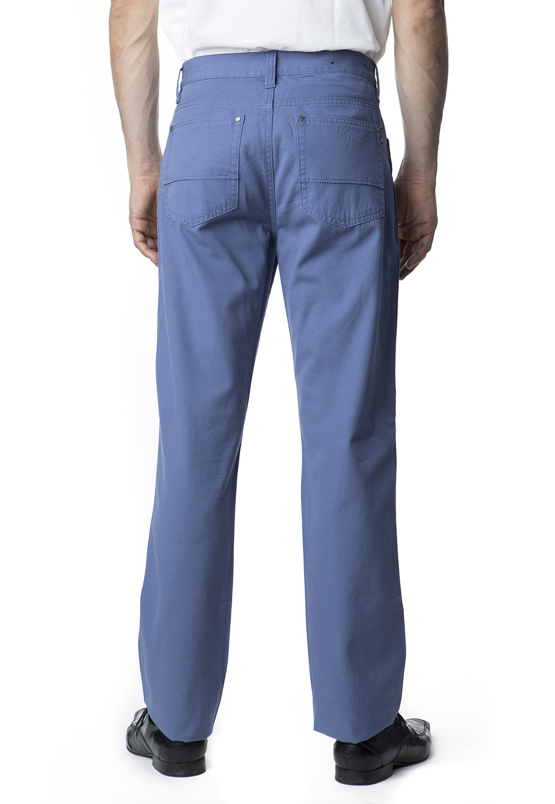 PANTALÓN HOMBRE KOTTING AZUL CANVAS 5 BOLSILLOS - 2