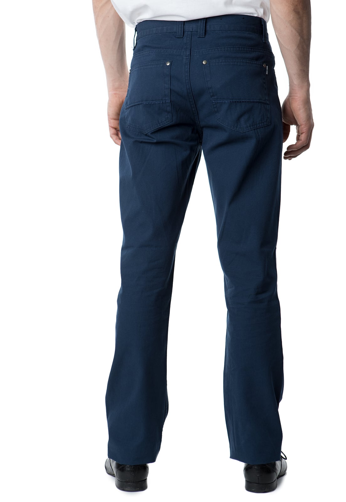 PANTALÓN HOMBRE KOTTING AZUL CANVAS 5 BOLSILLOS - 2