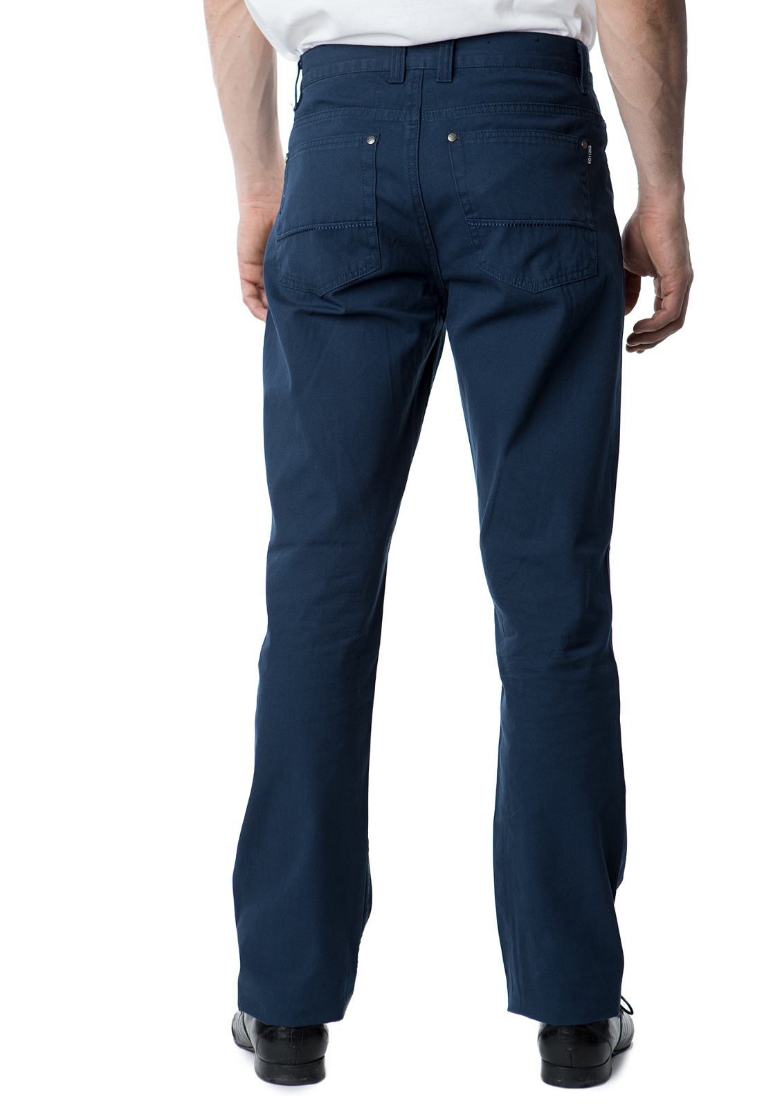 PANTALÓN HOMBRE KOTTING AZUL CANVAS 5 BOLSILLOS - 2