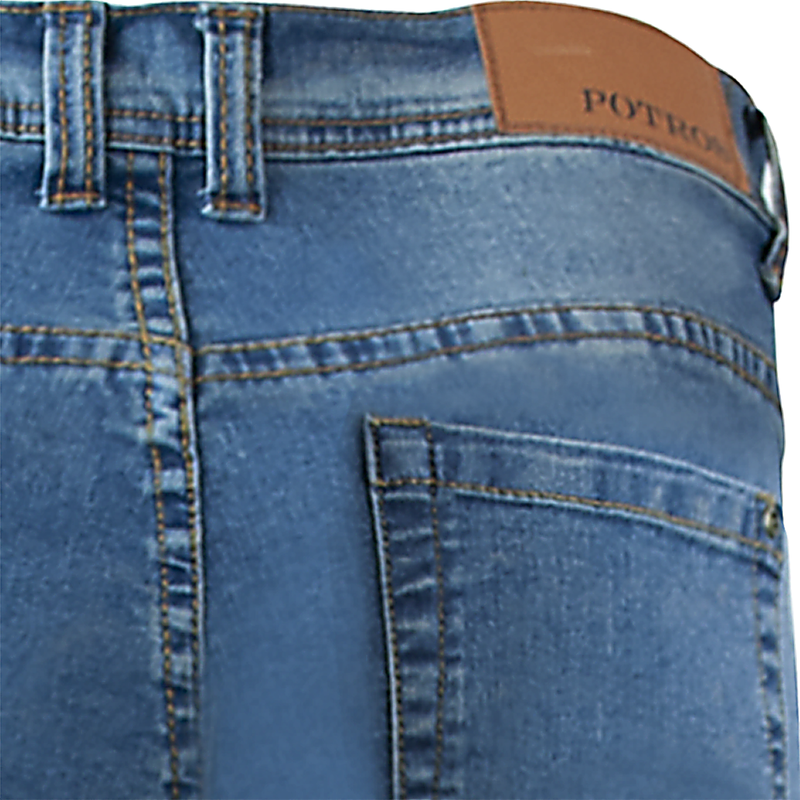 JEANS HOMBRE SPANDEX SLIM FIT DENIM ALGODÓN ELASTIZADO - 7