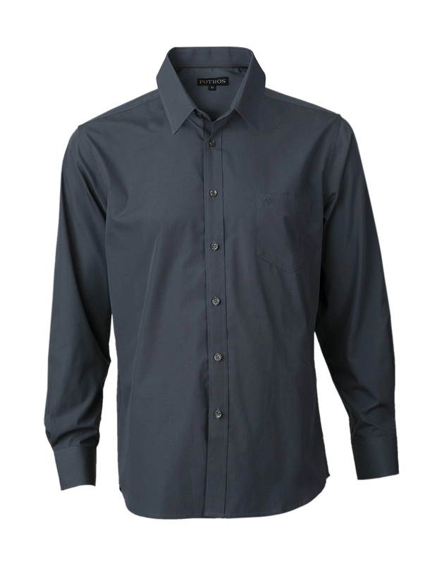 CAMISA TREVIRA LISA SLIM FIT - 1
