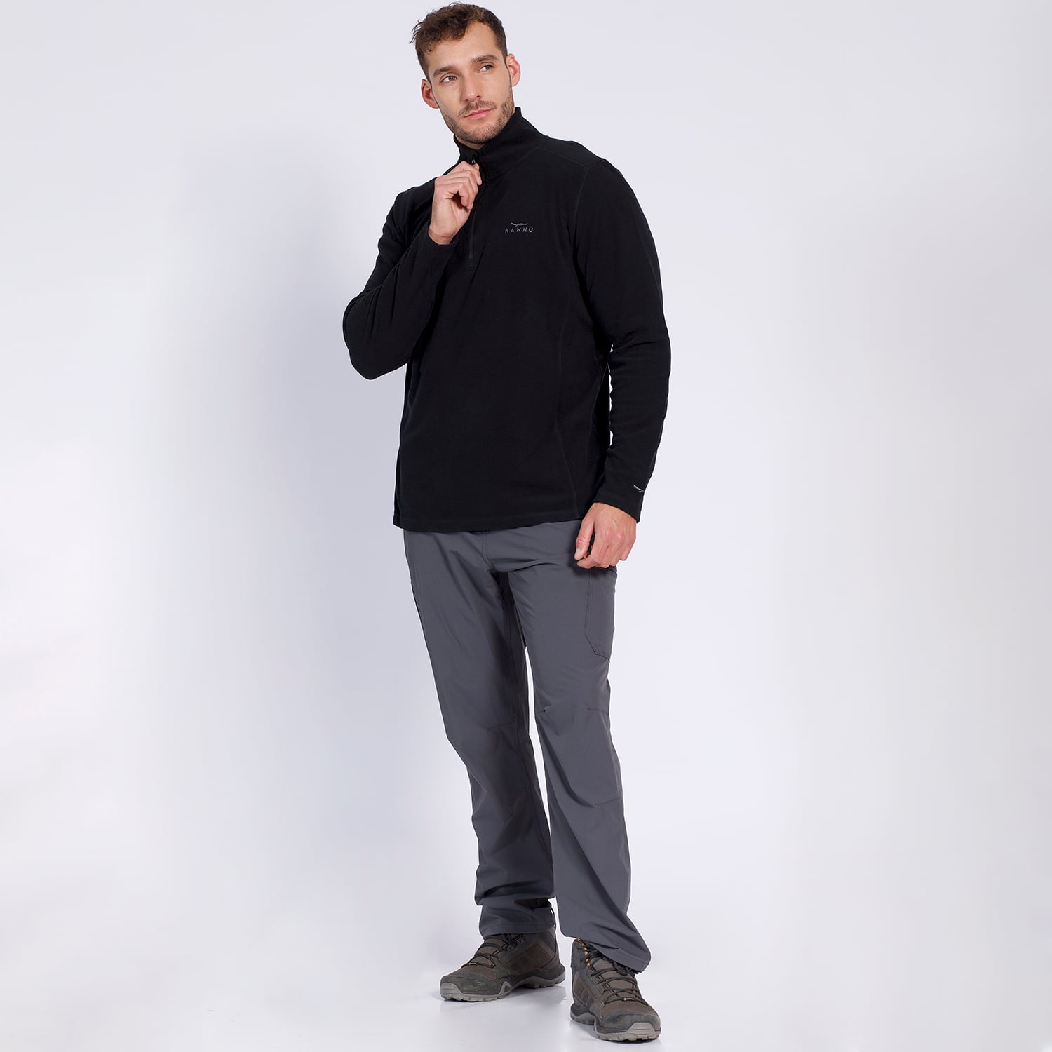 POLAR HOMBRE KANNÚ VALLE LA LUNA HALF ZIPPER - 3