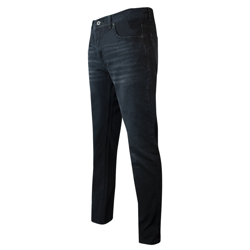 JEANS LINEA SPANDEX REGULART FIT NEGRO - 5