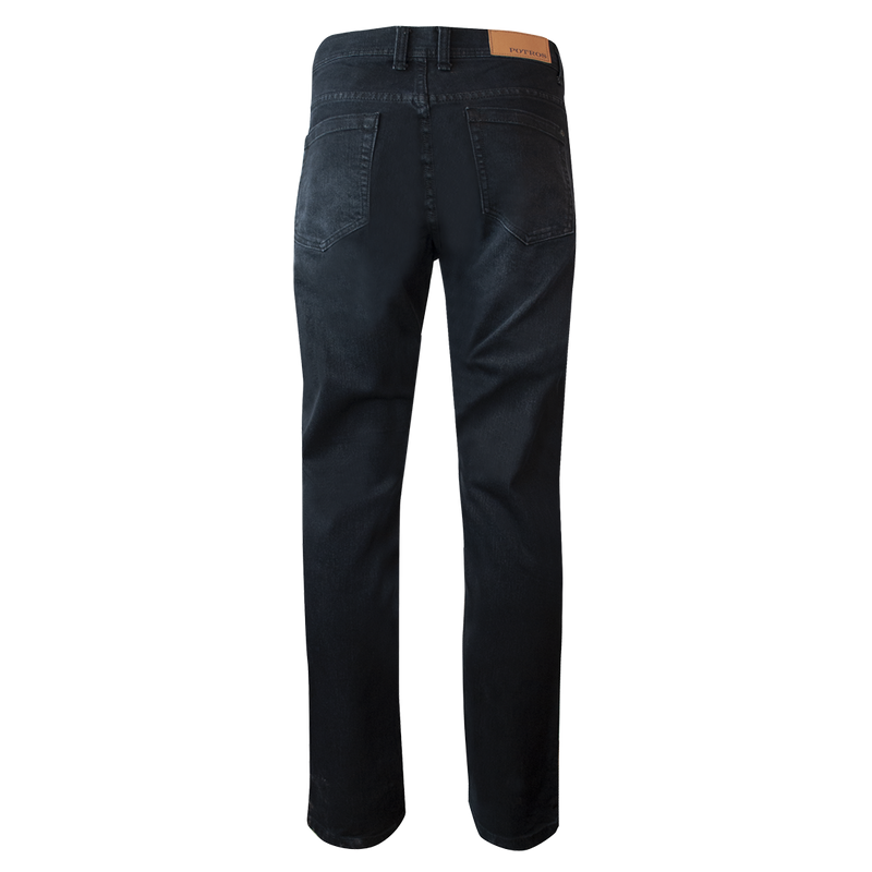 JEANS LINEA SPANDEX REGULART FIT NEGRO - 6