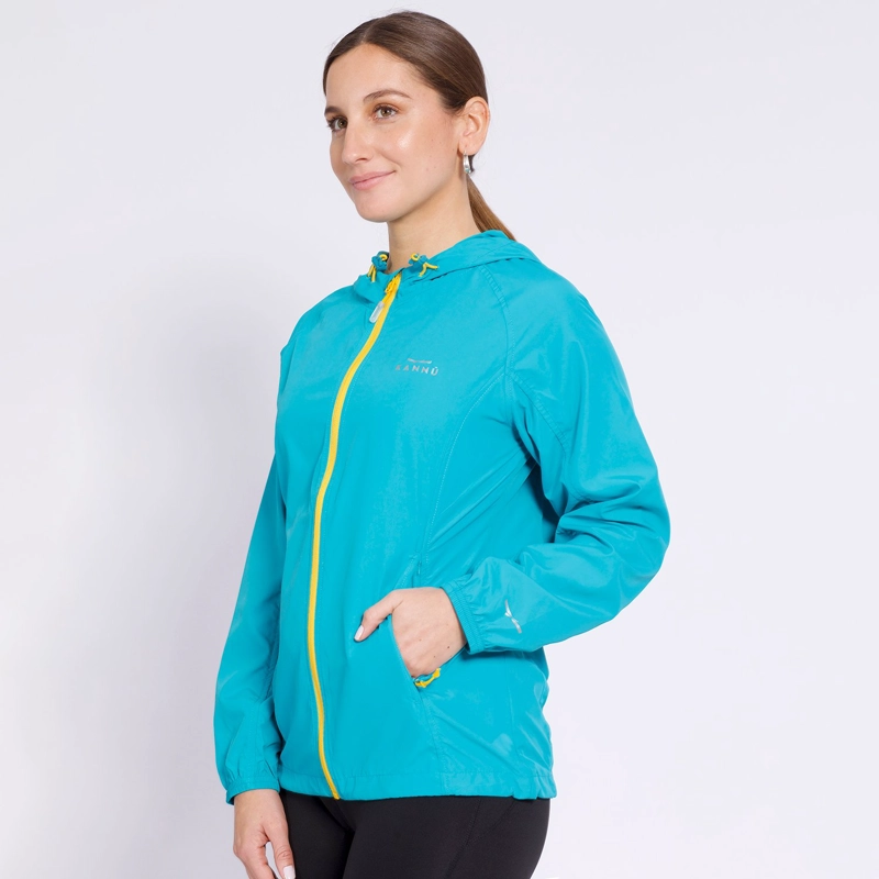 CORTAVIENTO MUJER KANNÚ AZUL ACTIVE WIND - 1