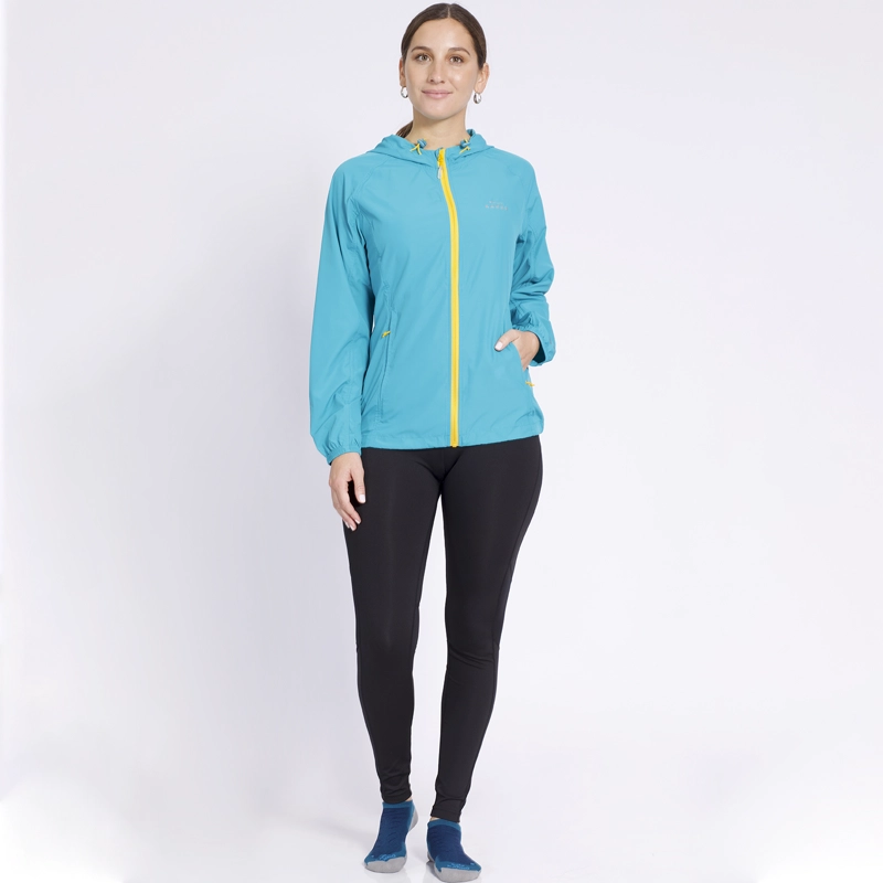 CORTAVIENTO MUJER KANNÚ AZUL ACTIVE WIND - 3
