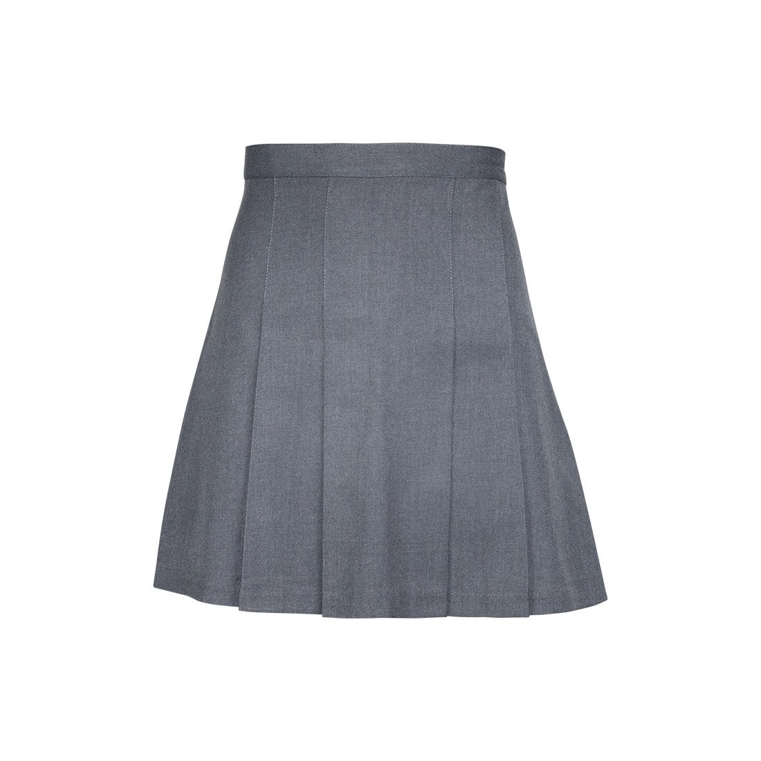 FALDA 8 TABLAS GRIS ESCOLAR NIÑA - 1
