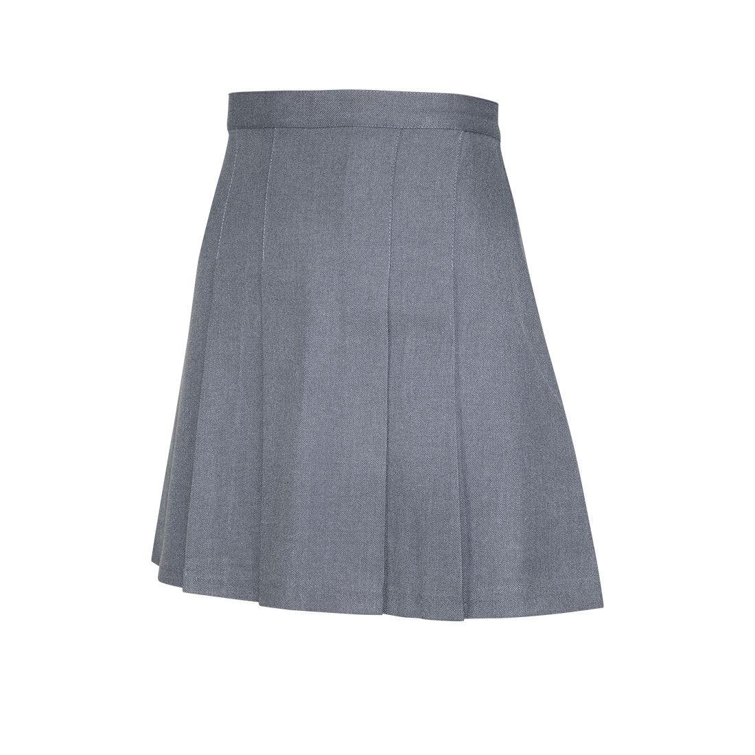 FALDA 8 TABLAS GRIS ESCOLAR NIÑA - 2