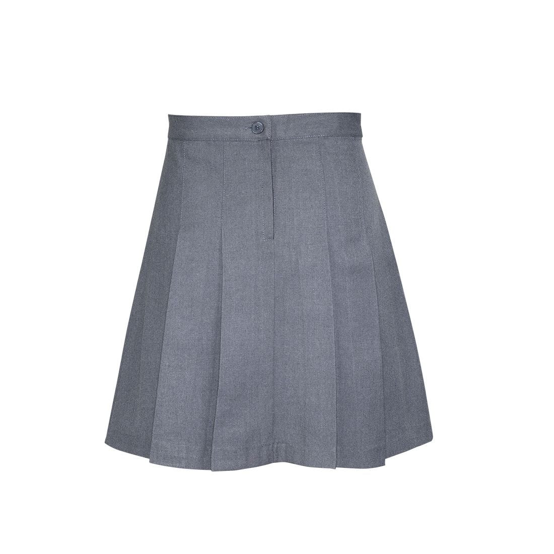 FALDA 8 TABLAS GRIS ESCOLAR NIÑA - 3