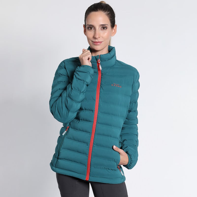 PARKA TERMOSELLADA BLOQUES MUJER - 2