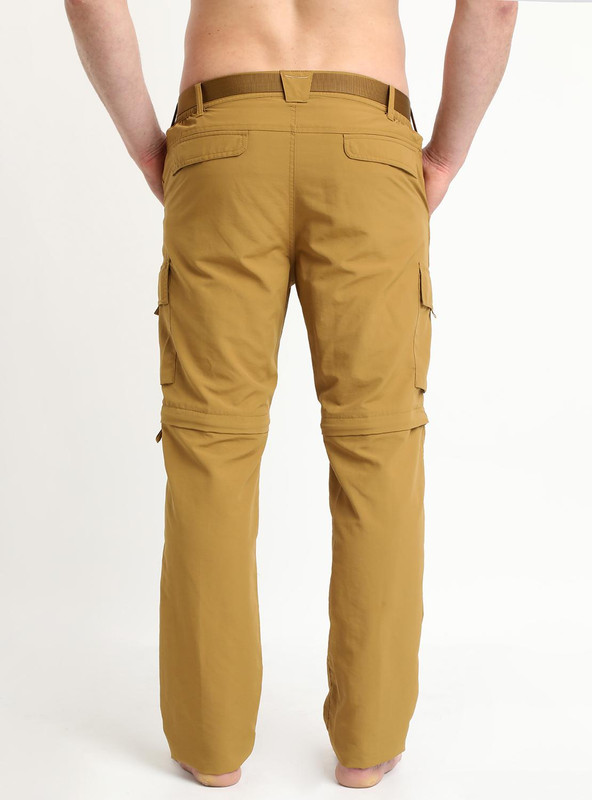 PANTALÓN HOMBRE KANNÚ NYLON PANTALON DESMONTABLE MOSTAZA - 2