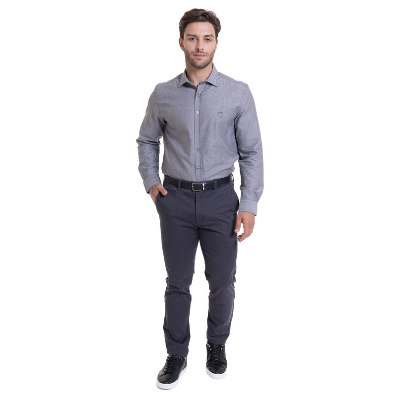 PANTALÓN CHINO REGULAR FIT HOMBRE MCGREGOR GRIS SPANDEX PIZARRA - 3