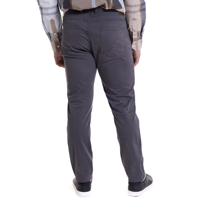 PANTALÓN REGULAR FIT HOMBRE MCGREGOR GRIS OSCURO 5 POCKET SPANDEX - 2