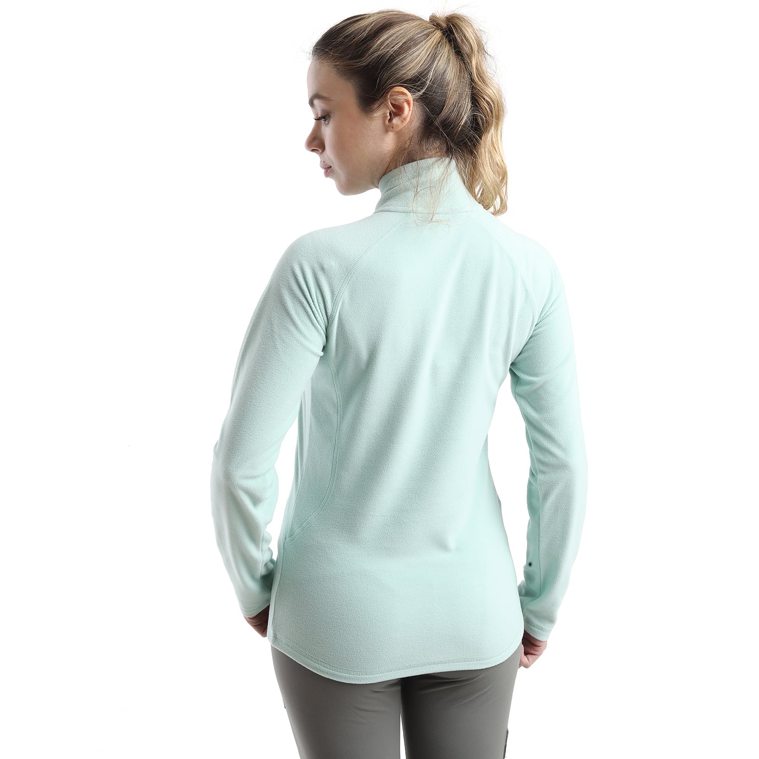 POLAR VALLE DE LA LUNA HALF ZIPPER MUJER | TURQUESA - 2