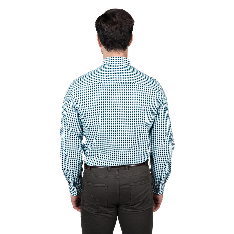 CAMISA BROOKLYN CUADRILLÉ REGULAR FIT | AZUL MARINO - 2