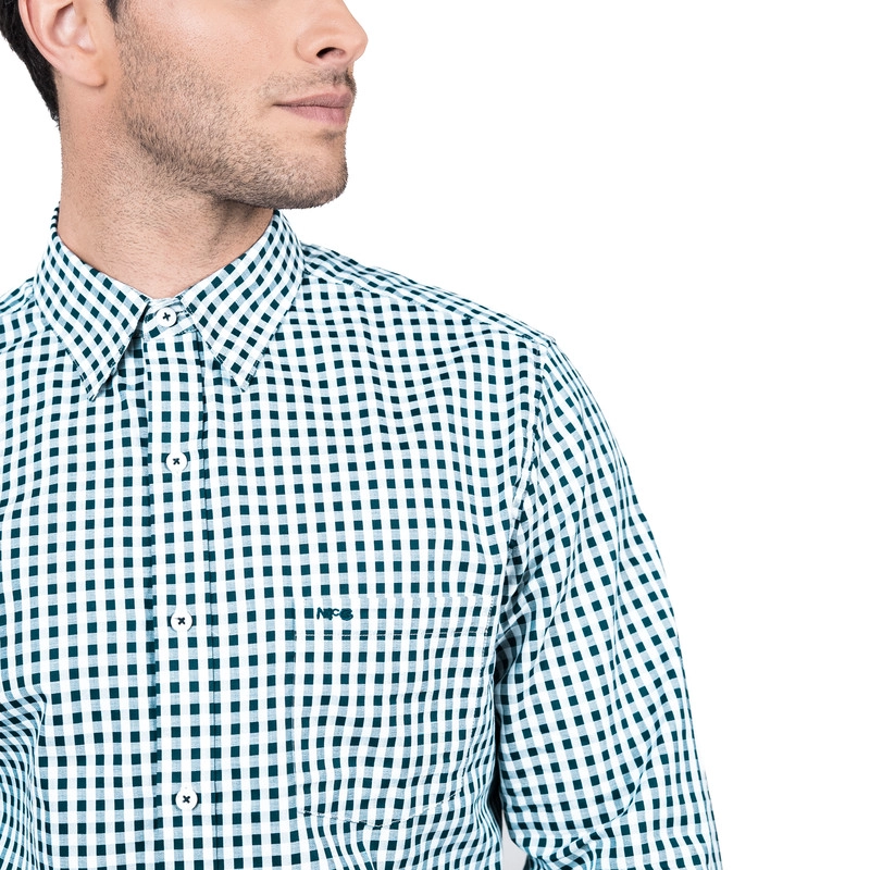 CAMISA BROOKLYN CUADRILLÉ REGULAR FIT | AZUL MARINO - 3