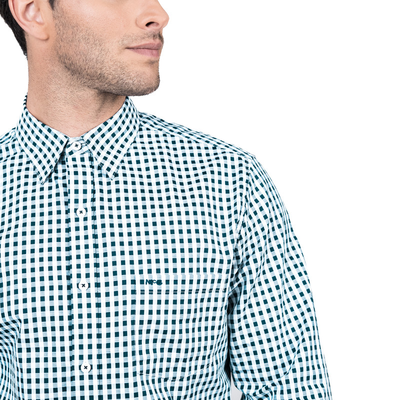 CAMISA BROOKLYN CUADRILLÉ REGULAR FIT | AZUL MARINO - 3