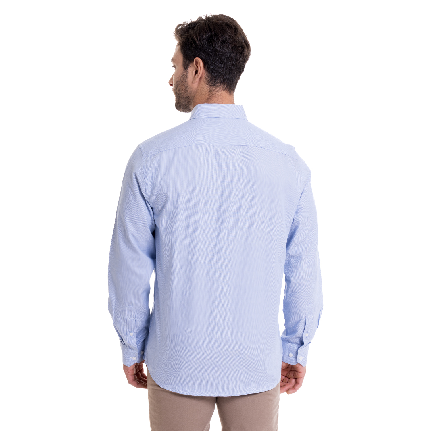 CAMISA MANHATTAN DOBBY COMFORT FIT | CELESTE - 2