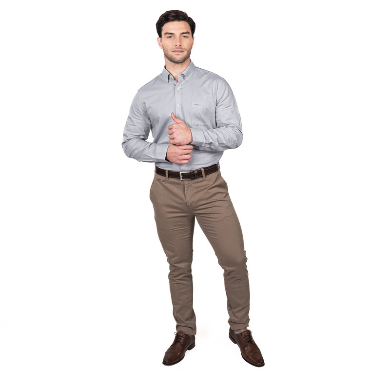 CAMISA MANHATTAN DOBBY COMFORT FIT | EN COLOR BLANCO - 4