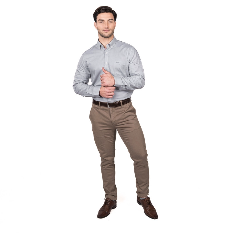 CAMISA MANHATTAN DOBBY COMFORT FIT | EN COLOR BLANCO - 4