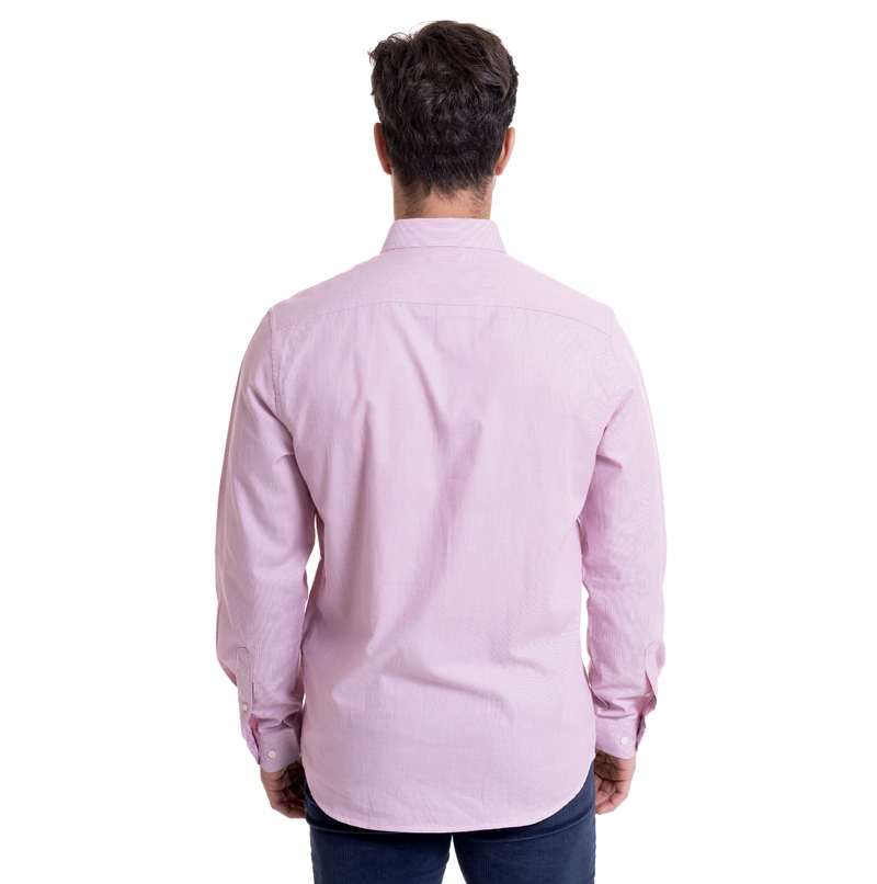 CAMISA MANHATTAN DOBBY COMFORT FIT | ROSADO - 2