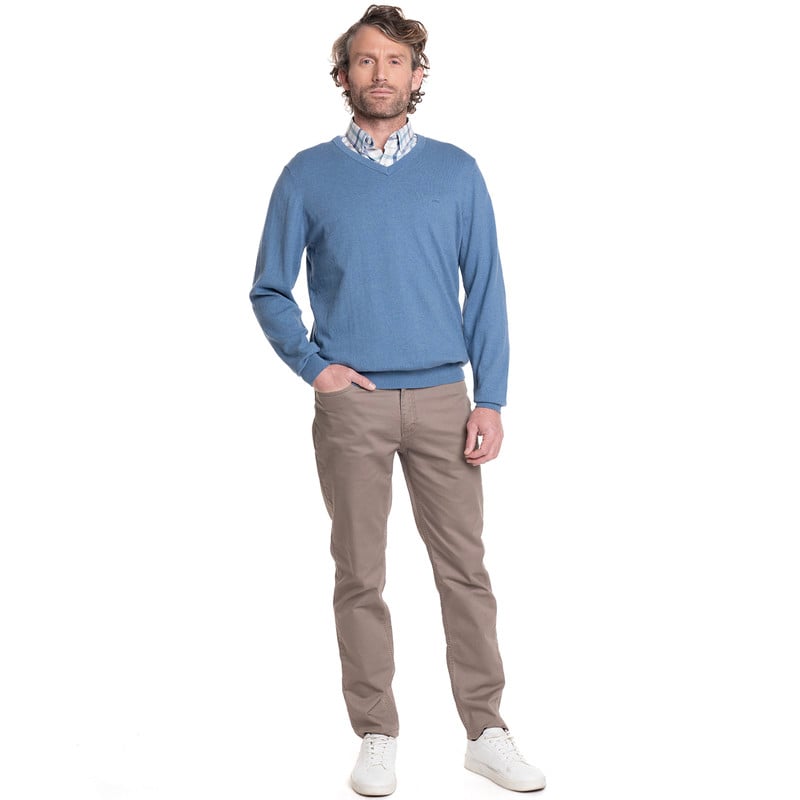 SWEATERS HOMBRE CUELLO V MIDTOWN | ROJO - 4
