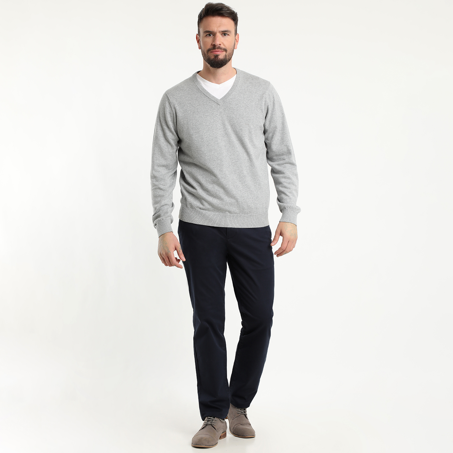 SWEATERS HOMBRE CUELLO V MIDTOWN | ROJO - 6