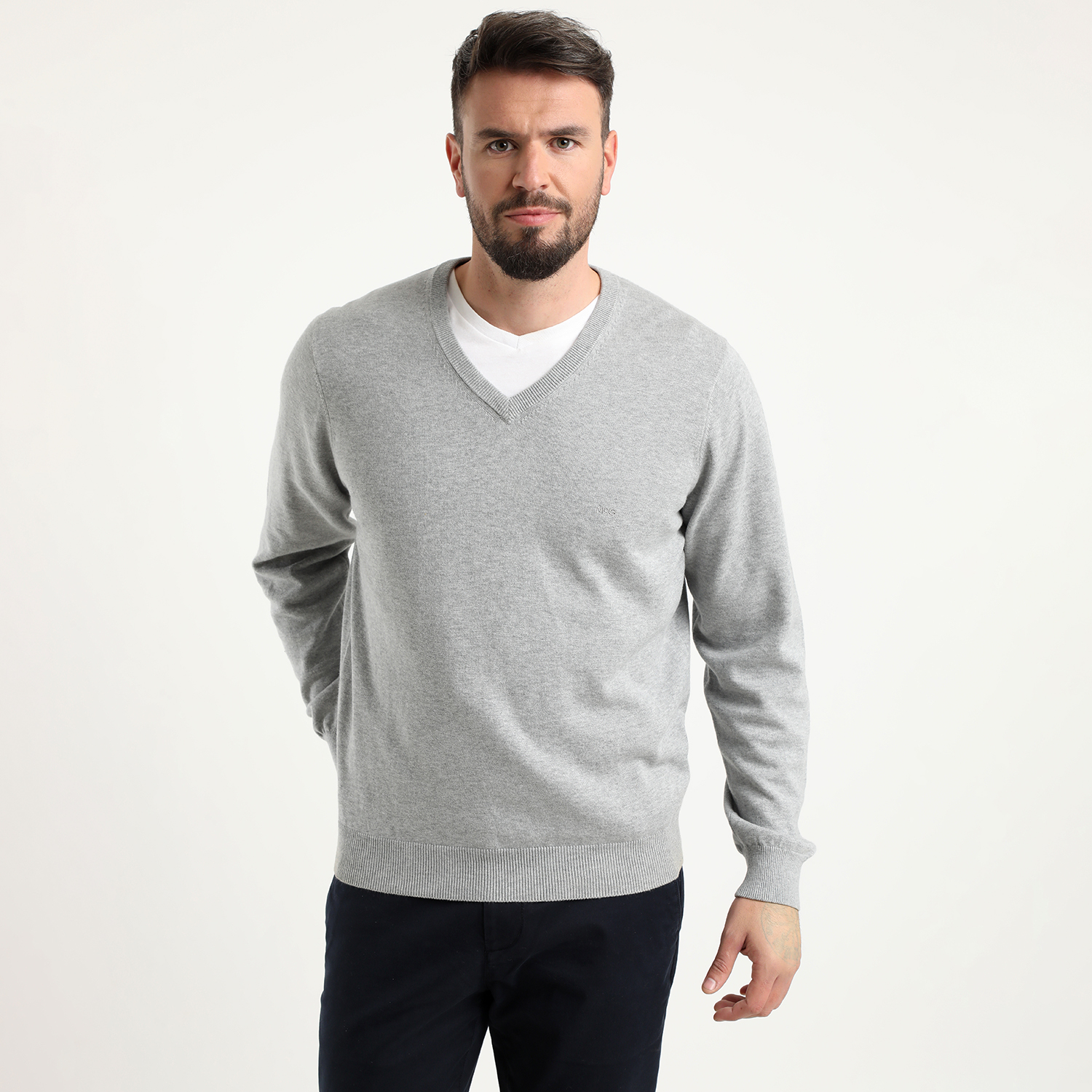 SWEATERS HOMBRE CUELLO V MIDTOWN | ROJO - 7