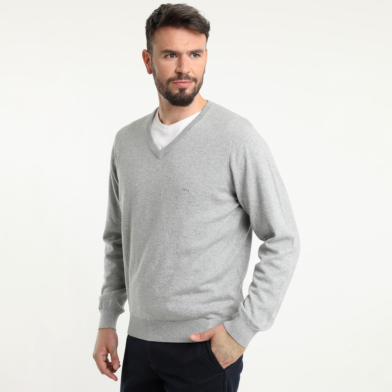 SWEATERS HOMBRE CUELLO V MIDTOWN | ROJO - 8