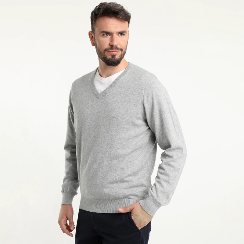 SWEATERS HOMBRE CUELLO V MIDTOWN | ROJO - 8
