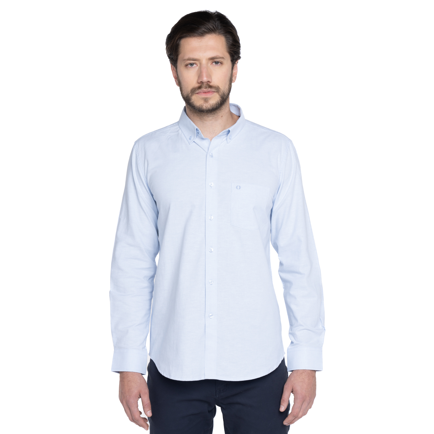CAMISA COLÓN | CELESTE - 1